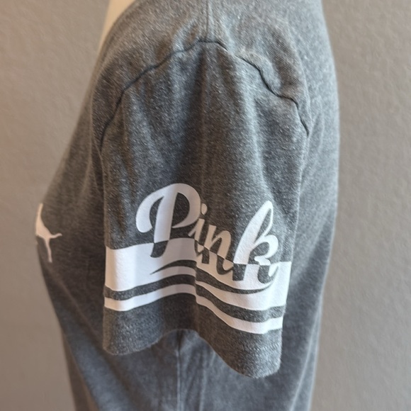 Pink size large Gray Women's Top - Picture 3 of 5